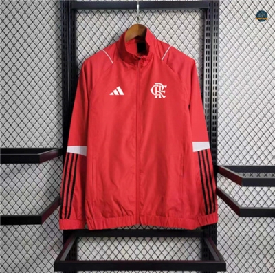 Nuevas Cfb3 Camiseta Rompevientos Flamengo Equipación Rojo 2023/2024 replicas