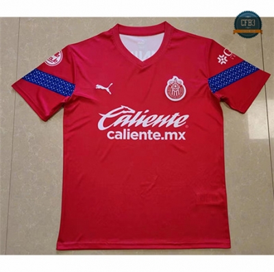 Tailandia Cfb3 Camiseta Chivas Entrenamiento Equipación Rojo 2022/2023