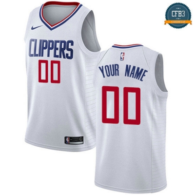cfb3 camisetas Custom, Los Angeles Clippers - Association