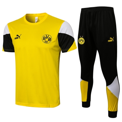 Cfb3 Camiseta Entrenamiento Borussia Dortmund + Pantalones Equipación Amarillo 2021/2022