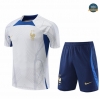 Cfb3 Camiseta Entrenamiento Francia + Pantalones Equipación Blanco 2022/2023 f354