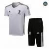 Cfb3 Camiseta Entrenamiento Juventus + Pantalones Pantalones 3/4 Equipación Blanco 2021/2022