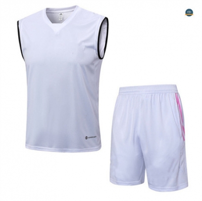 Outlet Cfb3 Camiseta Entrenamiento Juventus Chaleco Pantalones Equipación Blanco 2023/2024 tienda