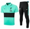 Cfb4 Camiseta Entrenamiento Liverpool POLO + Pantalones Verde/Negro 2020/2021