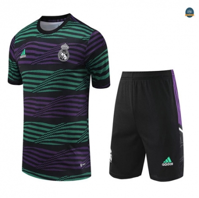 Buscar Cfb3 Camiseta Entrenamiento Real Madrid + Pantalones Cortos Equipación Verde 2023/2024 online