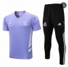 Cfb3 Camiseta Entrenamiento Real Madrid + Pantalones Equipación Púrpura 2022/2023 f329