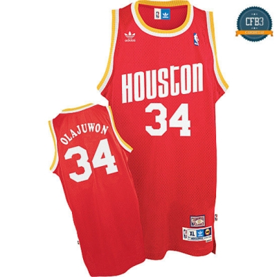 cfb3 camisetas Hakeem Olajuwon, Houston Rockets [Alternate]