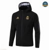 Camiseta Rompevientos Sombrero Q108 Real Madrid Equipación Negro 2019/2020