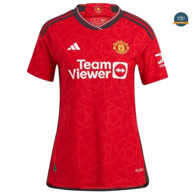 Cfb3 Camiseta Manchester United Mujer Primera Equipación 2023/2024