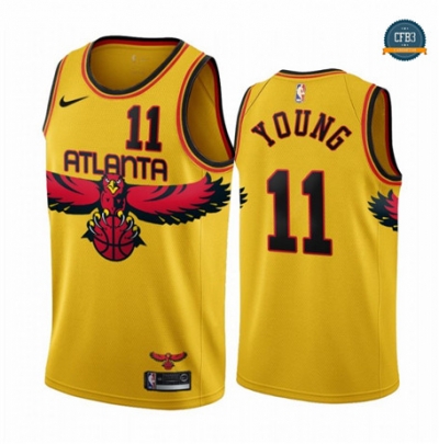 Nuevas Cfb3 Camiseta Trae Young, Atlanta Hawks 2021/22 - Edición de la ciudad