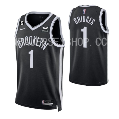 Cfb3 Camiseta Mikal Bridges, Brooklyn Nets 2022/23 - Icon