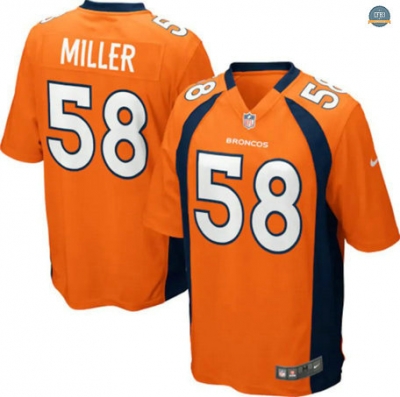 Cfb3 Camiseta Van Miller, Denver Broncos - Naranja