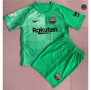 Cfb3 Camisetas Barcelona Niños Portero + Pantalones Verde 2021/2022