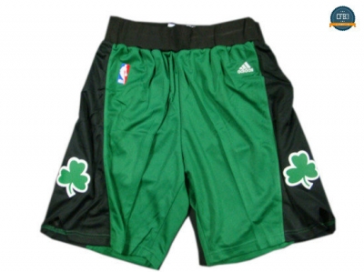 cfb3 camisetas Pantalones Boston Celtics [Verde y negro]