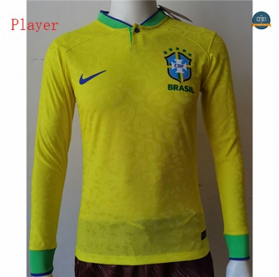 Nuevas Cfb3 Camiseta Player Version Brasil 1ª Equipación Manga larga 2022/2023