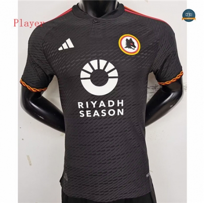 Cfb3 Camiseta futbol Player Version AS Roma Equipación 3ª Equipación 2023/2024