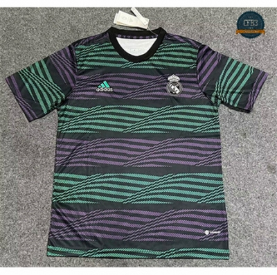 Tailandia Cfb3 Camiseta Real Madrid Equipación Negro/Verde 2022/2023