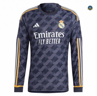 Cfb3 Camiseta Real Madrid Segunda Equipación Manga Larga 2023/2024