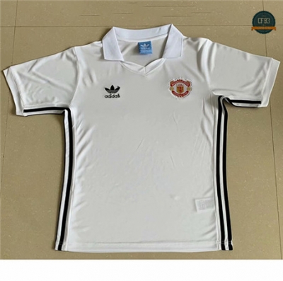 Cfb3 Camiseta Retro 1980 Manchester United 2ª Equipación