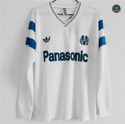 Cfb3 Camiseta Retro 1990 Marsella 1ª Equipación Manga Larga