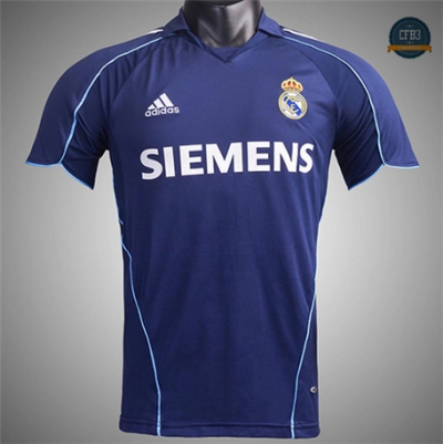 Cfb3 Camisetas Retro 2005-06 Real Madrid 2ª Equipación