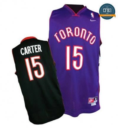 cfb3 camisetas Vince Carter, Toronto Raptors [Bicolor]