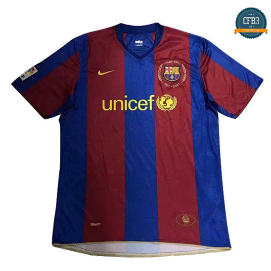 Camisetas 1957-2007 Barcelona Equipación 50th aniversario conmemorativo