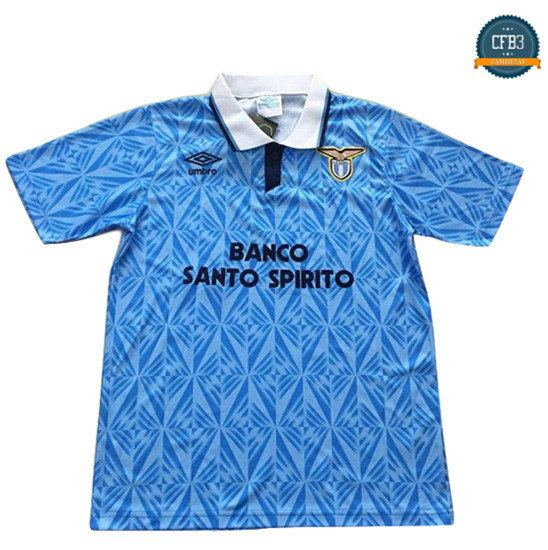 Camisetas 1991 Lazio Equipación Azul