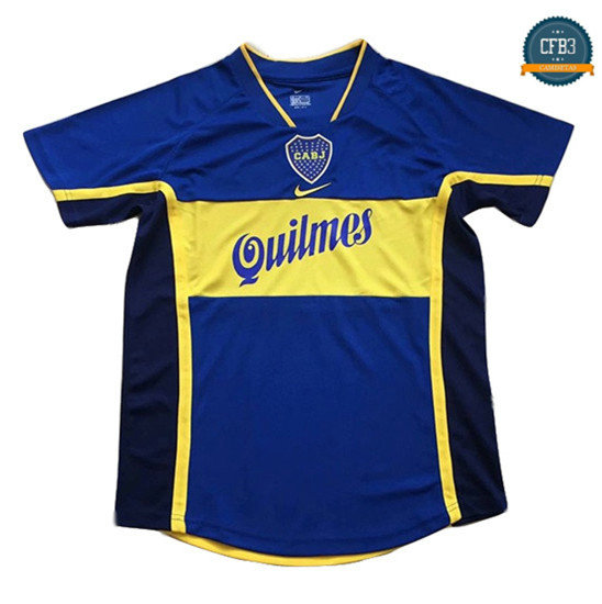 Camisetas 2001 Boca 1ª Equipación