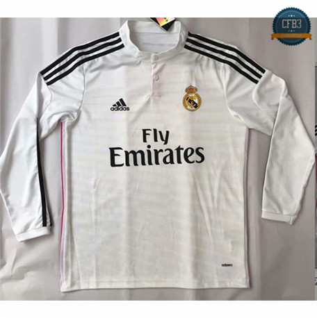 Camisetas 2014 Real Madrid champions league Equipación Manga Larga