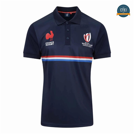 Cfb3 Camiseta Polo Francia XV 1ª Rugby WC23