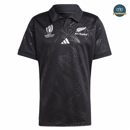 Cfb3 Camiseta All Blacks 1a Equipación Rugby WC23