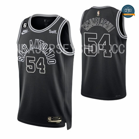 Cfb3 Camiseta Sandro Mamukelashvili, San Antonio Spurs 2022/23 - Classic