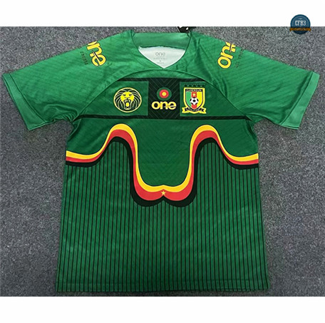 Cfb3 Camiseta futbol Camerún Equipación Noticias Verde 2023/2024