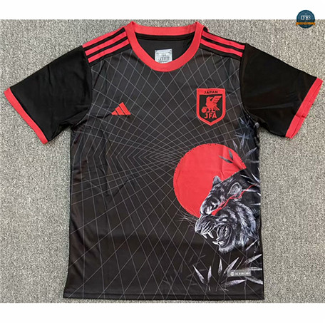 Camiseta futbol Japon Equipación Negro Tiger 2023/2024