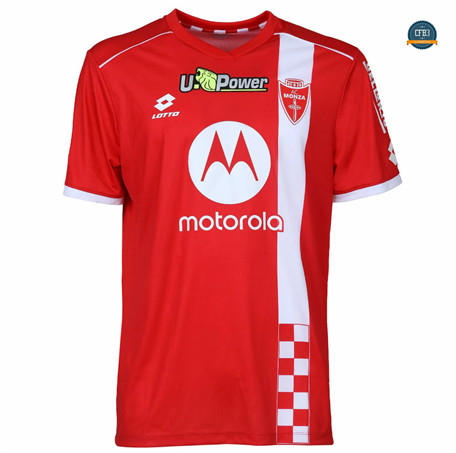Cfb3 Camiseta futbol Monza 1ª Equipación Rojo 2023/2024