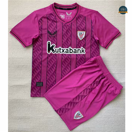 Cfb3 Camiseta futbol Athletic Bilbao Niño Portero Rosa 2023/2024