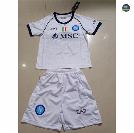 Camiseta futbol Nápoles Niño 2ª Equipación 2023/2024