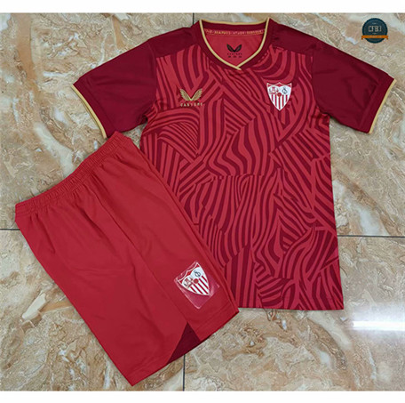 Cfb3 Camiseta futbol Sevilla Niño 2ª Equipación 2023/2024