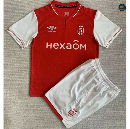 Camiseta futbol Stade Reims Niño 1ª Equipación 2023/2024