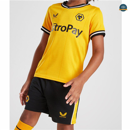 Camiseta futbol Wolverhampton Niño 1ª Equipación 2023/2024