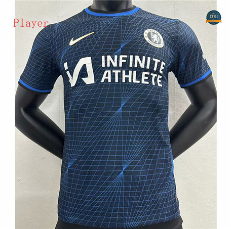 Cfb3 Camiseta futbol Player Version Chelsea Equipación 2ª Equipación 2023/2024