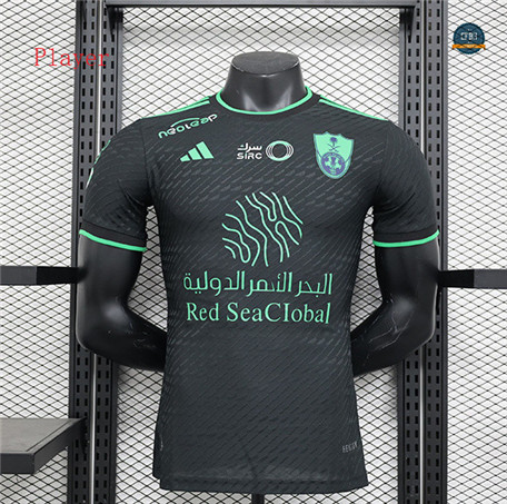 Cfb3 Camiseta futbol Player Version Jeddah National Equipación Negro 2023/2024