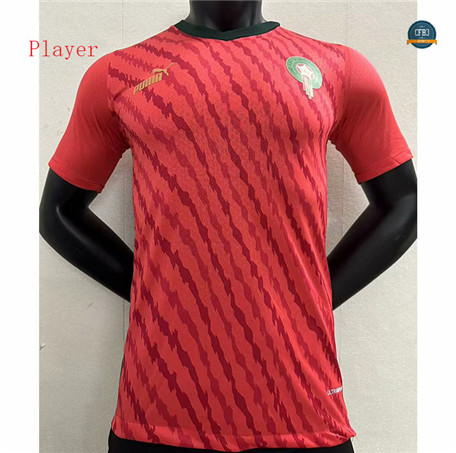 Cfb3 Camiseta futbol Player Version Marruecos Equipación 1ª Equipación 2023/2024