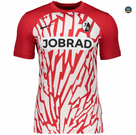 Camiseta futbol SC Freiburg 1ª Equipación Rojo/Blanco 2023/2024