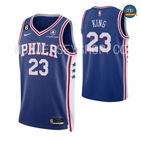 Cfb3 Camiseta Louis King, Philadelphia 76ers 2022/23 - Icon