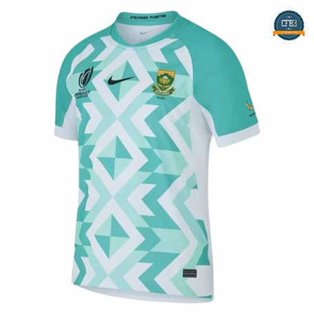 Cfb3 Camiseta Sudáfrica Springboks 2a Equipación Rugby WC23