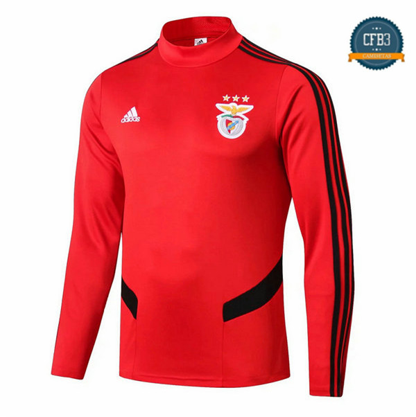 Cfb3 Camisetas Sudadera Training Benfica Rojo 2019/2020
