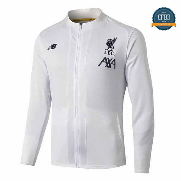 Cfb3 Camisetas Chaqueta Sudadera Liverpool Blanco 2019/2020