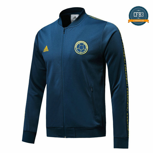 Cfb3 Camisetas Chaqueta Sudadera Colombia Azul Oscuro 2019/2020